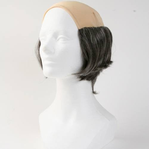 Short Tramp Bald Wig - Gray