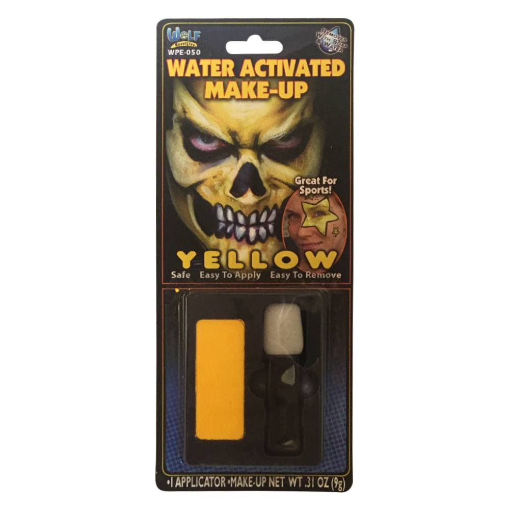Wolfe FX Yellow Water Based Makeup w/ Applicator (9 gm)