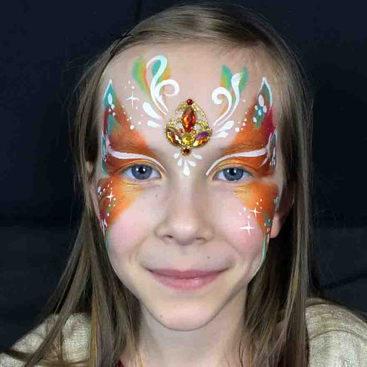 Where can complementary colors take you? Quick complementary color butterfly