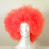 Orange Clown Wigs: