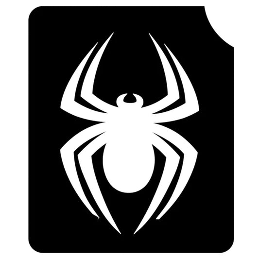 Art Factory Glitter Tattoo Stencil - Spider (161) - 5 Pack