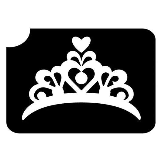 Art Factory Glitter Tattoo Stencil - Tiarra (402) - 5 Pack