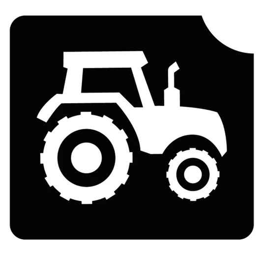 Art Factory Glitter Tattoo Stencil - Tractor (771) - 5 Pack