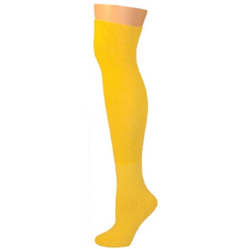AJ's Solid Socks - Lemon Yellow (25") |