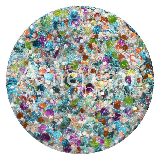 Amerikan Body Art Creme Glitter - Capricorn (15 gm)