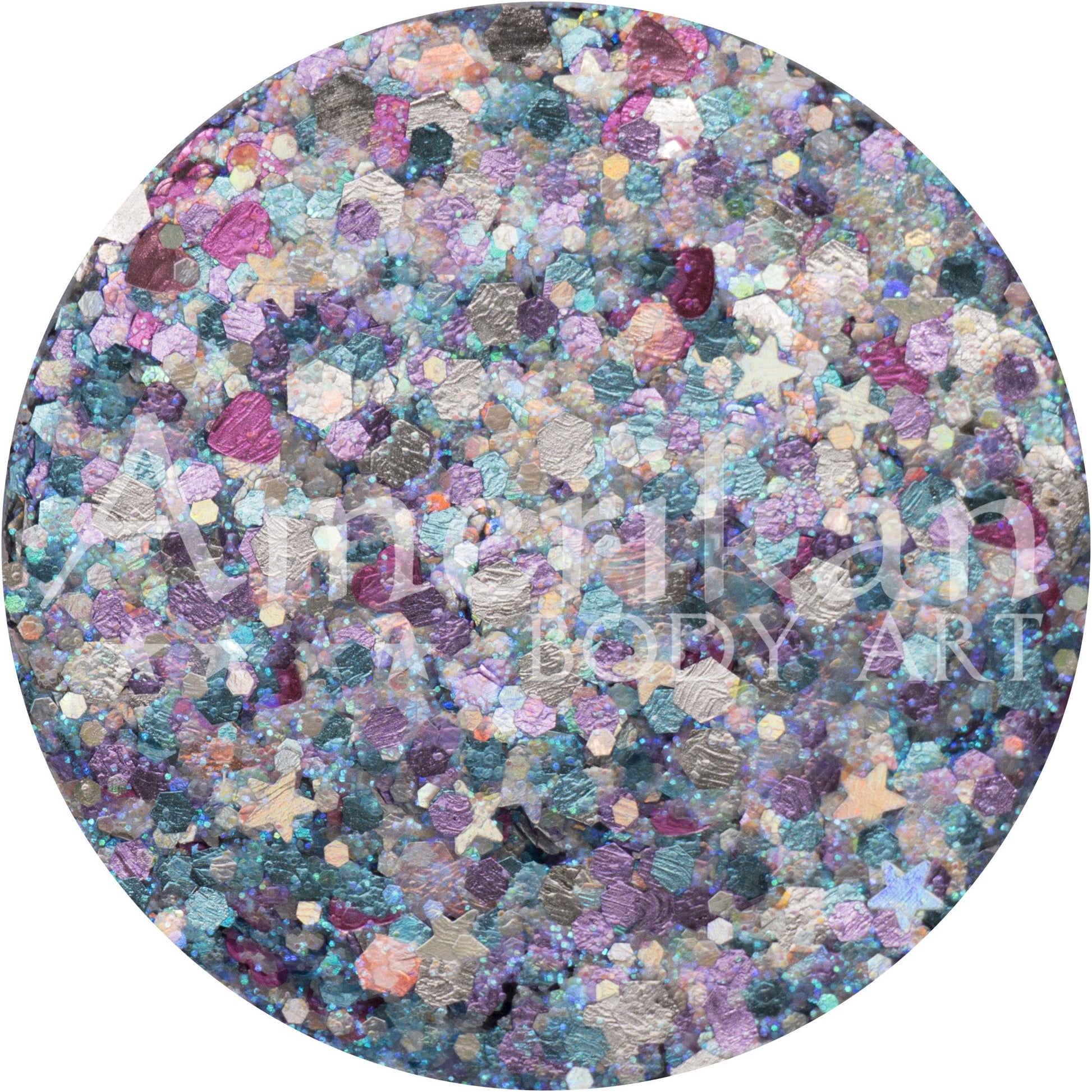 Amerikan Body Art Creme Glitter - Venus (15 gm)