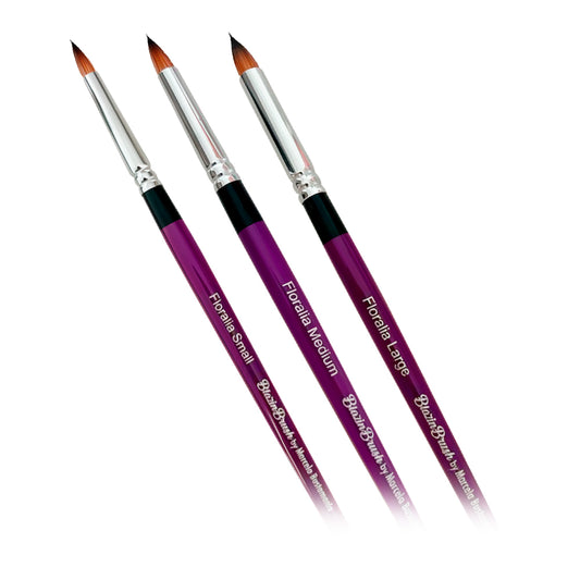 Blazin Brush by Marcela Bustamante - Floralia Set (3 pc)