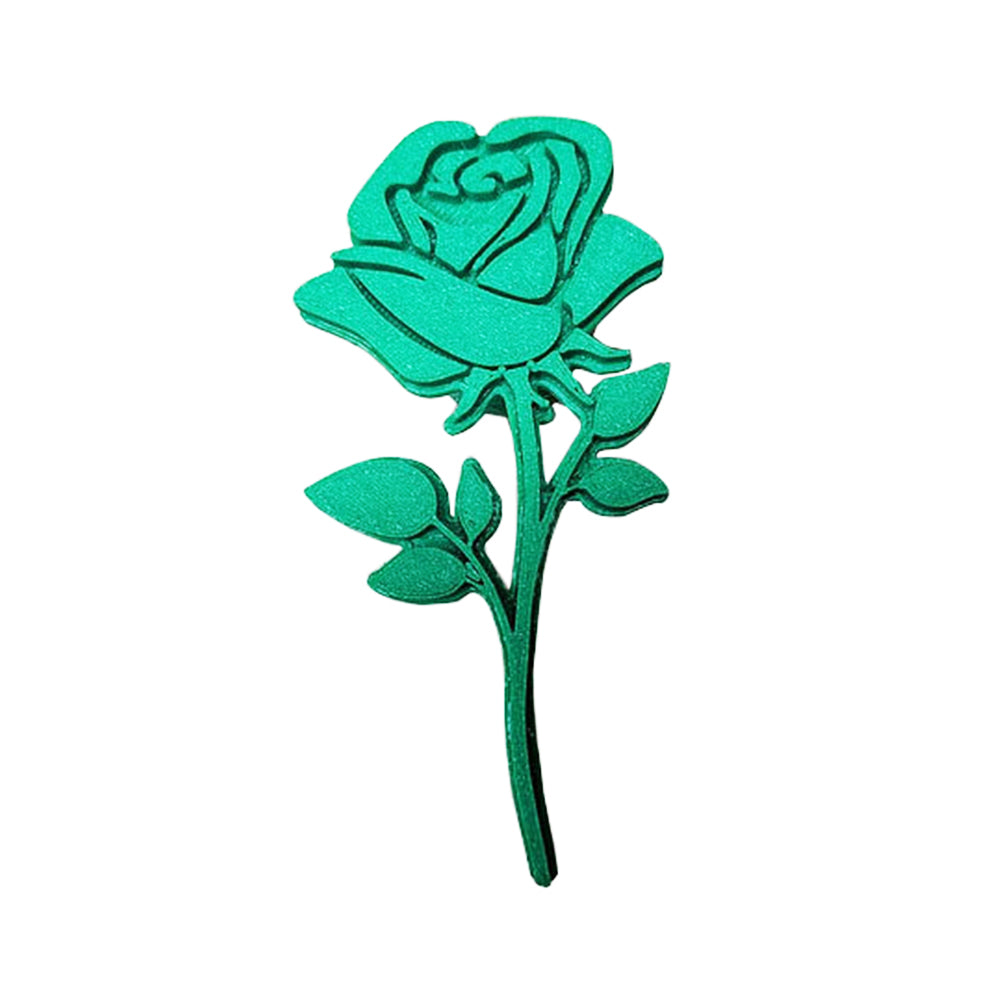 Brush Buddy Glitter Tattoo Stamp - Radiant Rose