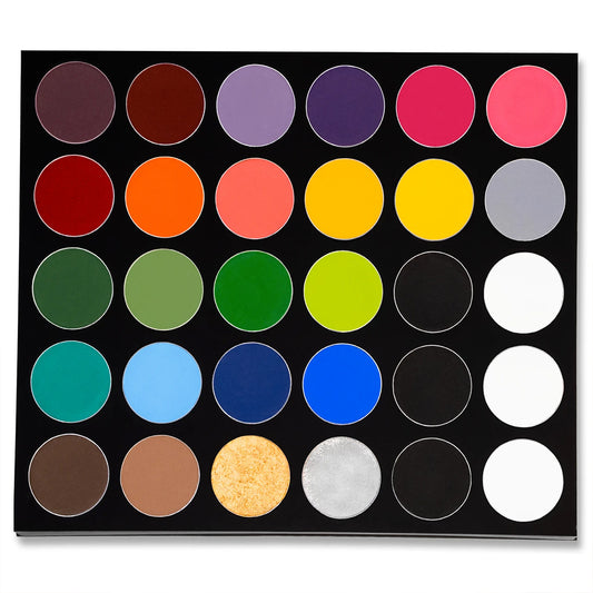 Mehron Paradise AQ Pro Face Paint Palettes (30 Colors)