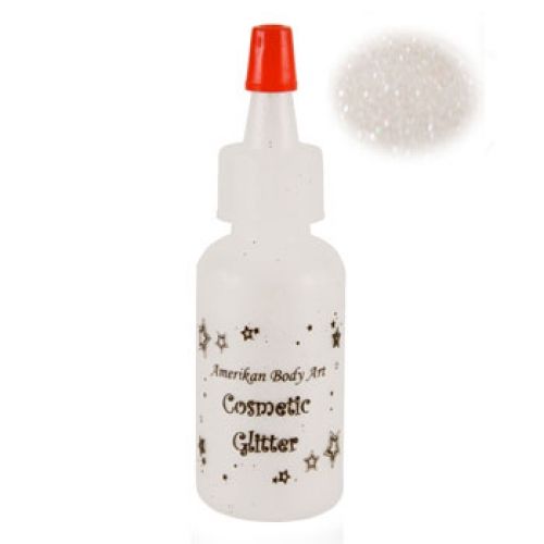 Amerikan Body Art Opaque Glitter Brilliant White (0.5 oz)