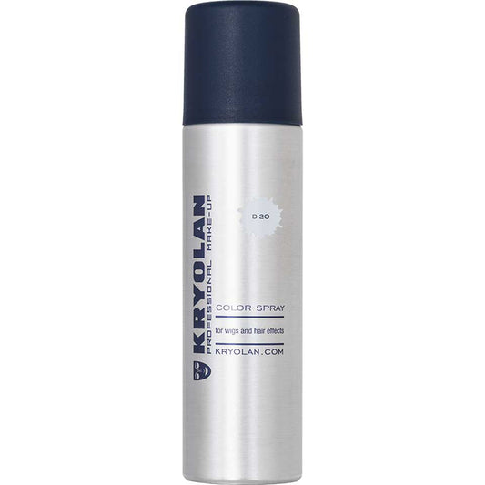 Kryolan Hair Color Spray - White (5 oz/150 ml)