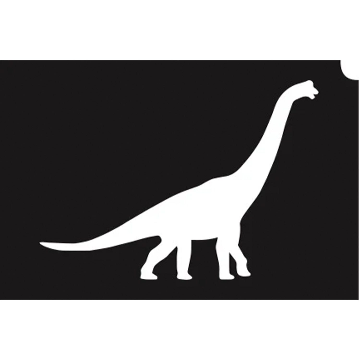 GBA Glimmer Tattoo Stencil - Diplodocus (5/pk)