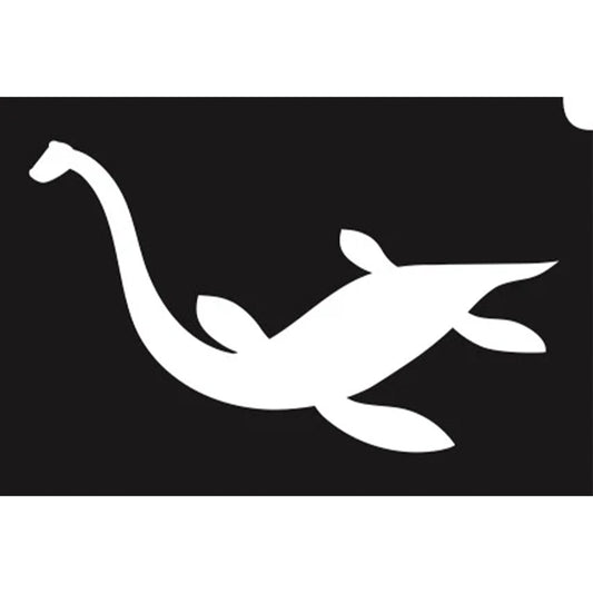 GBA Glimmer Tattoo Stencil - Elasmosaurus (5/pk)