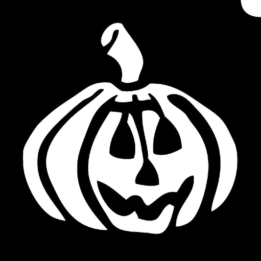 GBA Glimmer Tattoo Stencil - Scary Pumpkin Face (5/pk)