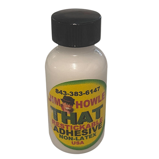 Jim Howle "That" Restickable Adhesive