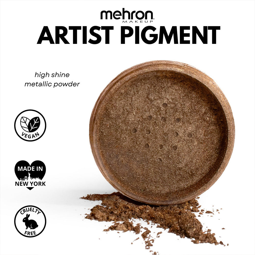 Mehron Artist Pigment - Metallic Bronze