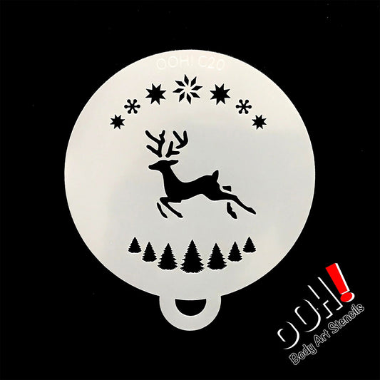Ooh! Flip Stencil - Reindeer Flip (C20)