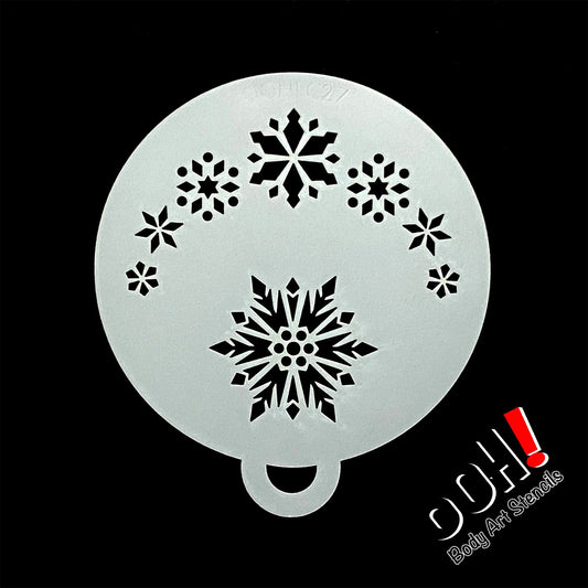Ooh! Flip Stencil - Frozen Snowflake 3 (C27)
