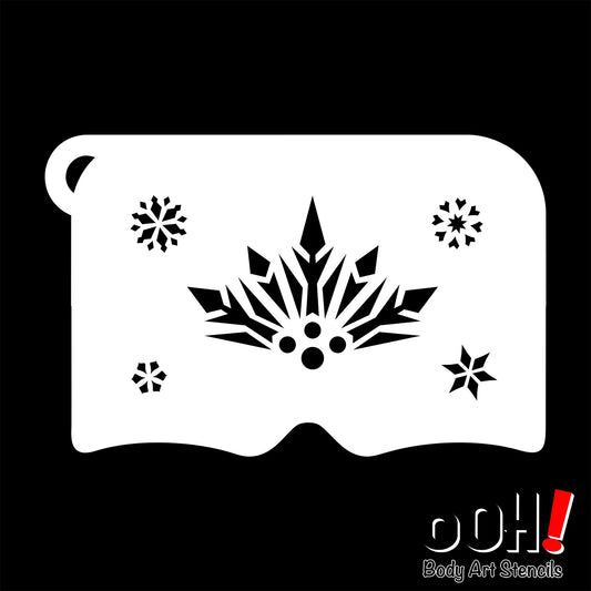 Ooh! Mask Stencil - Snowflake Queen (K11)