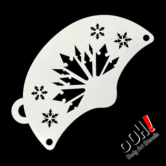 Ooh! Mask Stencil - Snowflake Princess (K12)