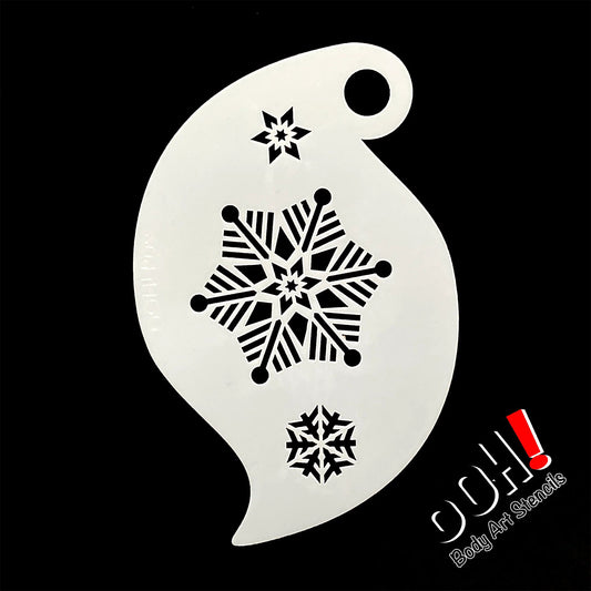 Ooh! Storm Stencil - Snowflake 2 (R09)