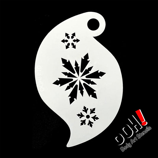 Ooh! Storm Stencil - Snowflake 3 (R10)