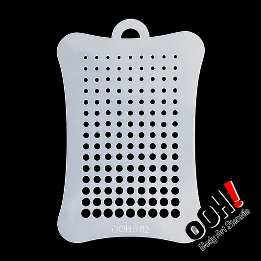 Ooh! Texture Stencil - Circle Halftone (T02)
