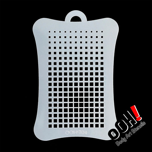 Ooh! Texture Stencil - Square Halftone (T04)