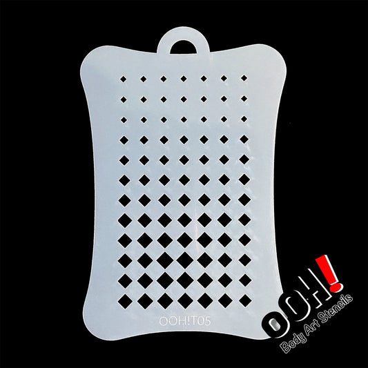 Ooh! Texture Stencil - Diamond Halftone (T05)