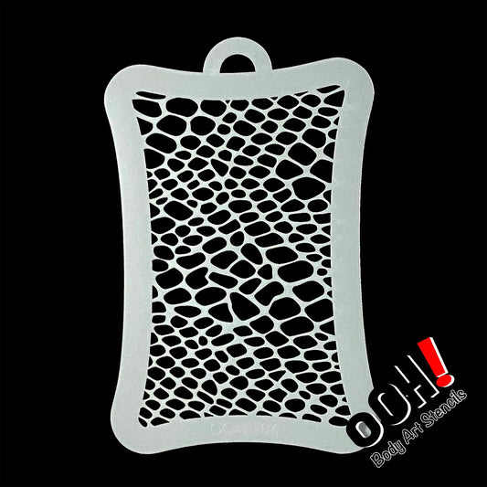 Ooh! Texture Stencil - Reptile Skin (T06)