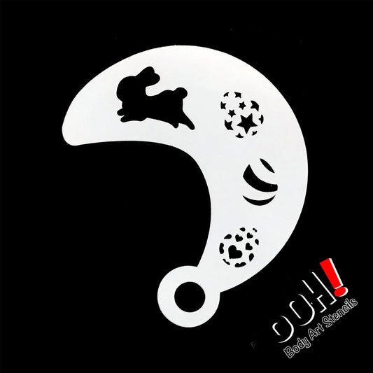 Ooh! Wrap Stencil - Easter Bunny (W12)