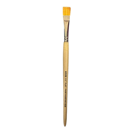 Facepainting Hub Azure Flat Brush (1/2")