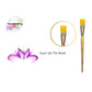 Facepainting Hub Azure Flat Brush (3/4")