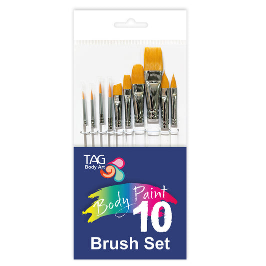 TAG Brush Set - 10 Piece Set