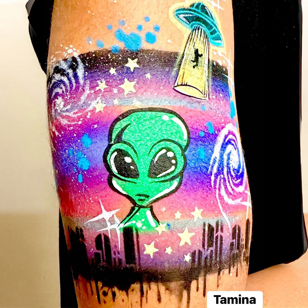 Tamina Urban Flare Stencils - Elements Set