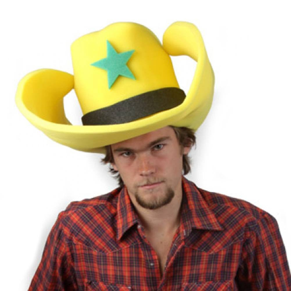 Super Size 50 Gallon Cowboy Hats - Yellow (28")