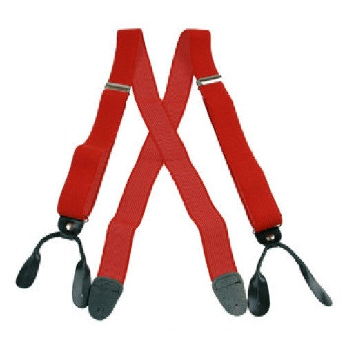 Leather End Suspenders (2 Inch)