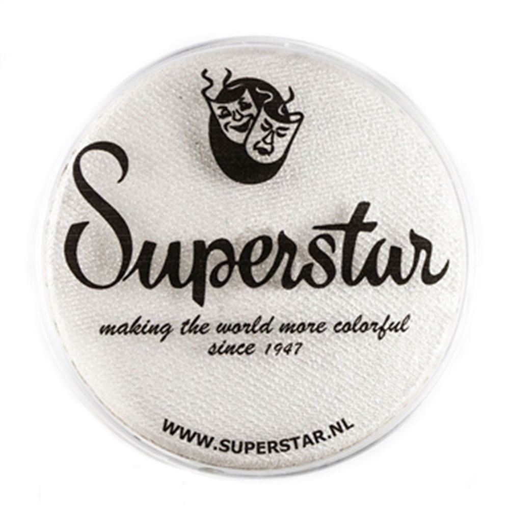 Superstar Aqua Face & Body Paint - Silver White Shimmer 140 (45 gm)