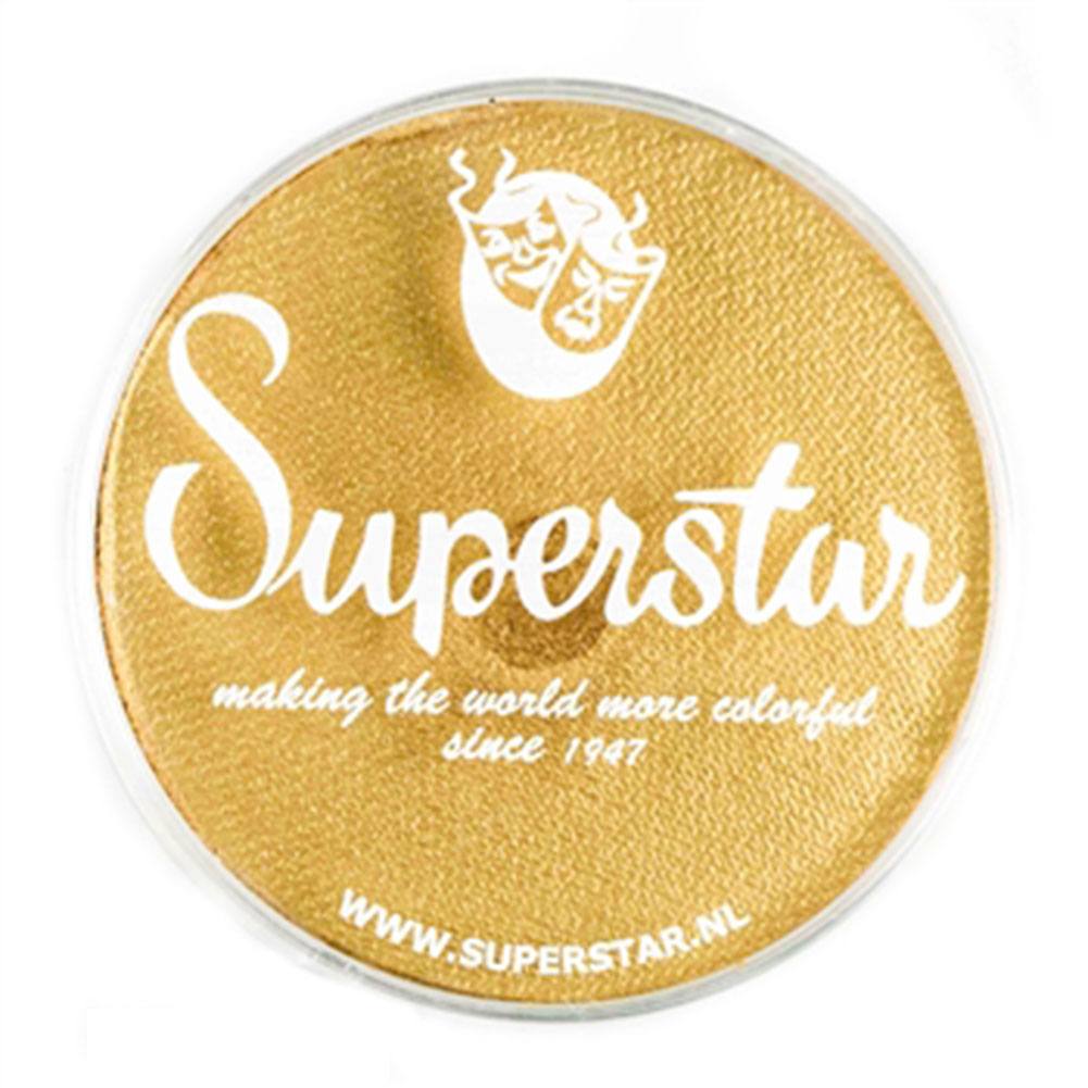 Superstar Aqua Face & Body Paint - Gold Finch Shimmer 141 (45 gm)