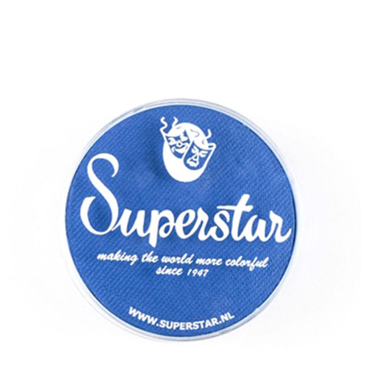 Superstar Aqua Face & Body Paint - Brilliant Blue 143 (16 gm)