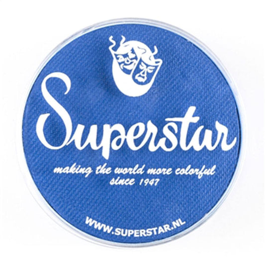 Superstar Aqua Face & Body Paint - Brilliant Blue 143 (45 gm)