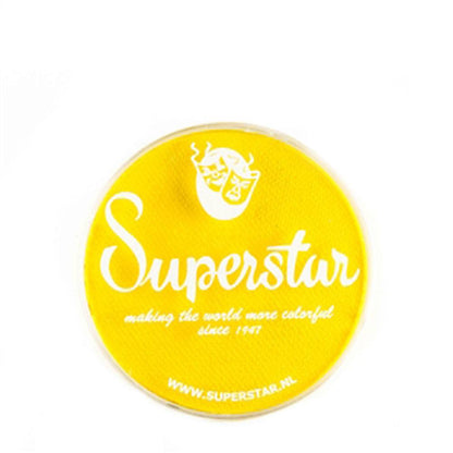 Superstar Aqua Face & Body Paint - Yellow 144 (16 gm)