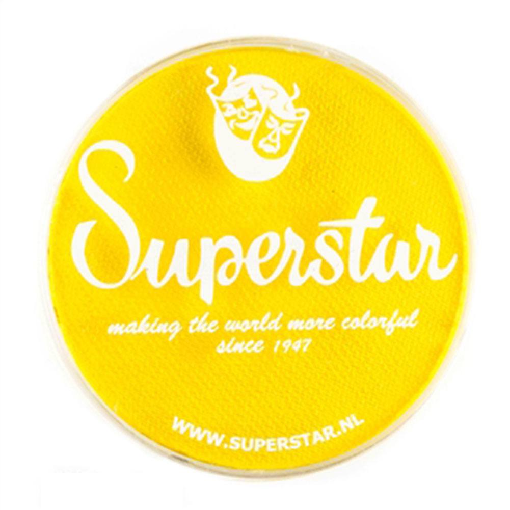 Superstar Aqua Face & Body Paint - Yellow 144 (45 gm)