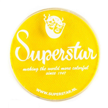 Superstar Aqua Face & Body Paint - Yellow 144 (45 gm)