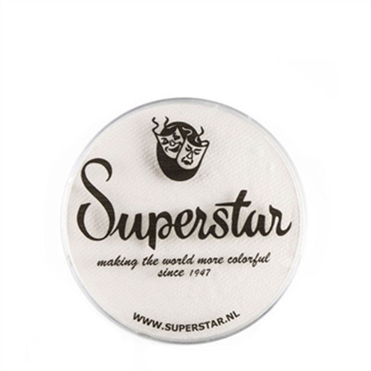 Superstar Aqua Face & Body Paint - Line White 161 (16 gm)