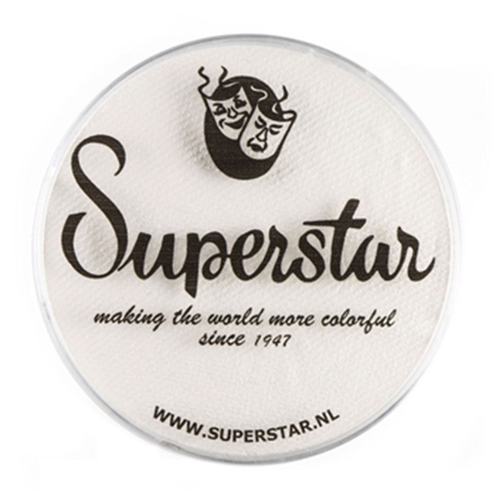 Superstar Aqua Face & Body Paint - Line White 161 (45 gm)