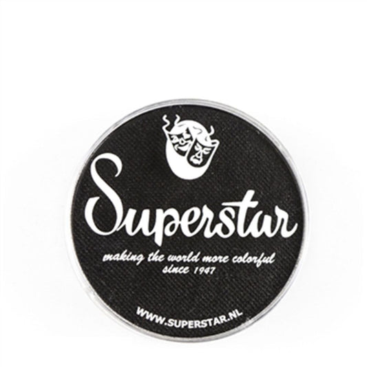 Superstar Aqua Face & Body Paint - Line Black 163 (16 gm)