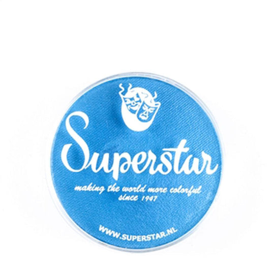 Superstar Aqua Face & Body Paint - London Sky Blue Shimmer 213 (16 gm)
