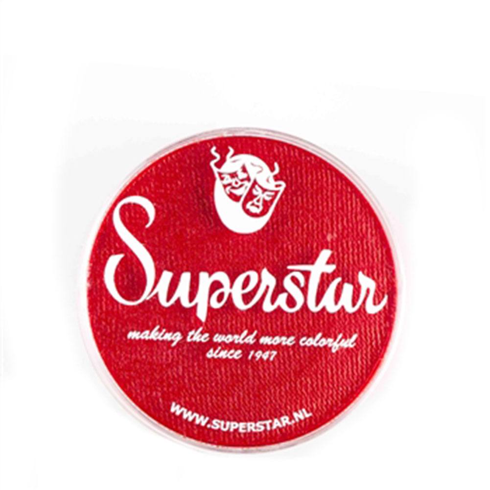 Superstar Aqua Face & Body Paint - Fire Red 035 (16 gm)