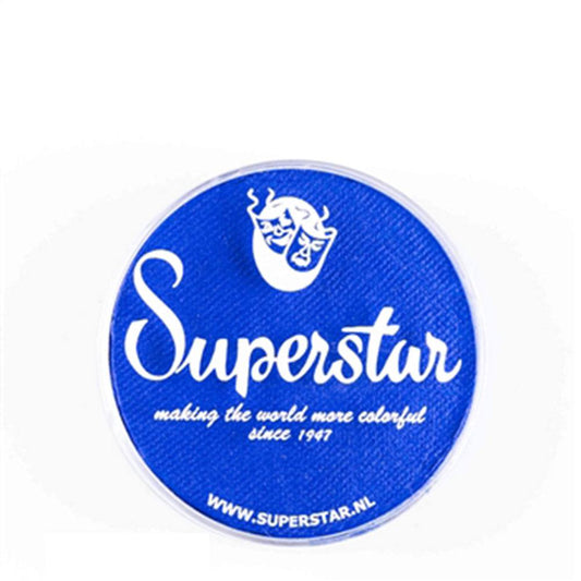 Superstar Aqua Face & Body Paint - Bright Blue 043 (16 gm)